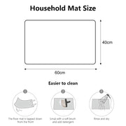 Welcome Doormat Entrance Anti-Slip Mat Hallway 10 Patterns Printed Carpet For Room Bedroom Home Kitchen Door Mat Art Pad - Memoriex