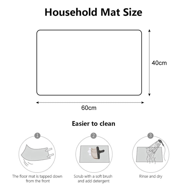 Welcome Doormat Entrance Anti-Slip Mat Hallway 10 Patterns Printed Carpet For Room Bedroom Home Kitchen Door Mat Art Pad - Memoriex