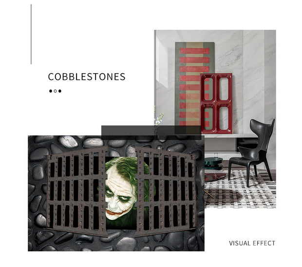 3D visual clown floor mat, funny entrance floor mat, illusion vortex floor mat - Memoriex