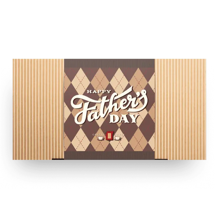 FATHER`S DAY RETRO SPECIALTY COFFEE GIFT BOX-3