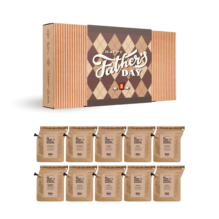 FATHER`S DAY RETRO SPECIALTY COFFEE GIFT BOX-4