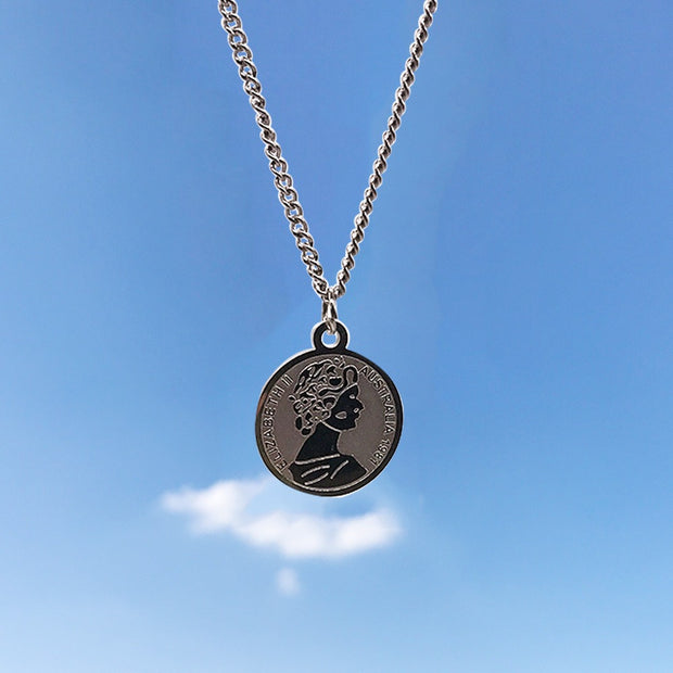 New Hip-Hop Accessories Sweater Chain Military Titanium Steel Necklace Men's Jewelry - Memoriex