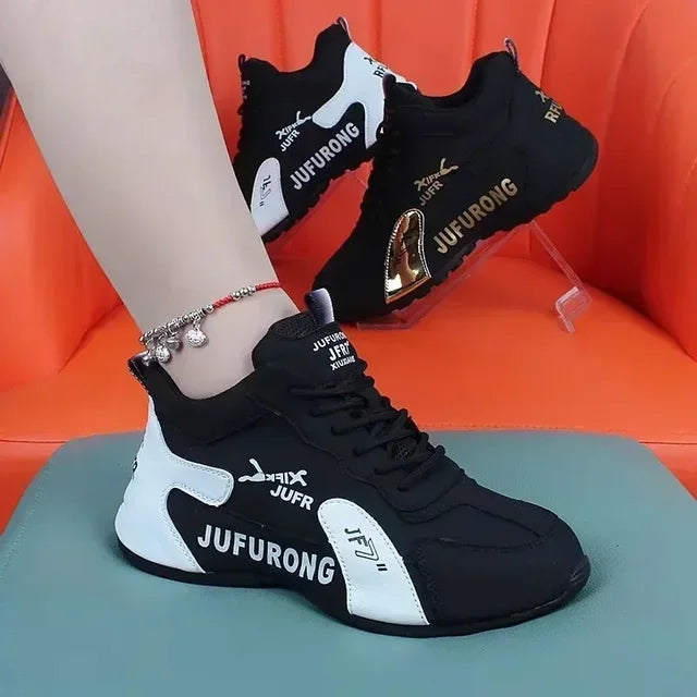 Shoes for Women Summer New Breathable Ladies Lace Up Sports Platform Sneakers Women Walking Designer Shoes Zapatos De Mujer - Memoriex 