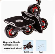 Factory Direct Sales Wolf BO 4 Generation Freeline Skate Land Surfboard Split Slide Adult And Children Skateboard - Memoriex 