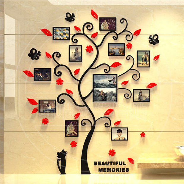 Family photo frame tree wall sticker - Memoriex 
