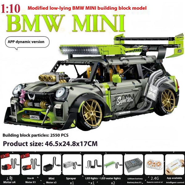 Fashion Car Building Blocks Assembling Educational Toys - Memoriex 