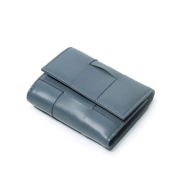 Fashion Sheepskin Small Purse Women's Short Style - Memoriex 