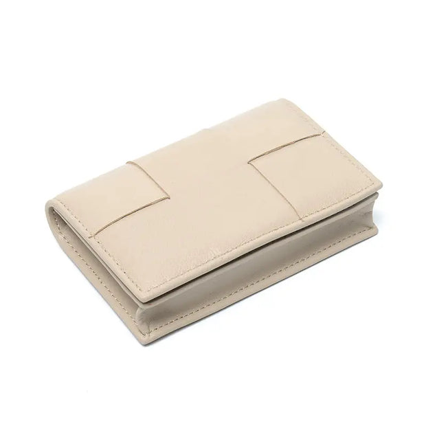 Fashion Sheepskin Small Purse Women's Short Style - Memoriex 