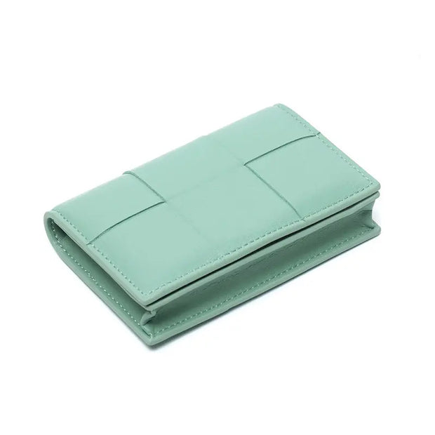 Fashion Sheepskin Small Purse Women's Short Style - Memoriex 