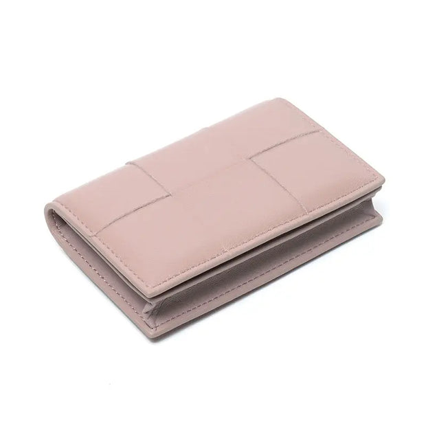 Fashion Sheepskin Small Purse Women's Short Style - Memoriex 