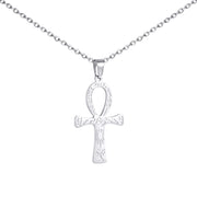Fashion Simple Trend One-piece Delivery Personalized Corrosion Rune Cross Pendant Stainless Steel Necklace - Memoriex 