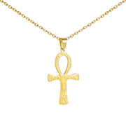 Fashion Simple Trend One-piece Delivery Personalized Corrosion Rune Cross Pendant Stainless Steel Necklace - Memoriex 