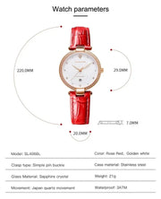 Fashion Women Watches 2021 New Leather Minimalist Watch Ladies Quartz Japan Movement Dress Wrist Watch Clock Montre Femme-4