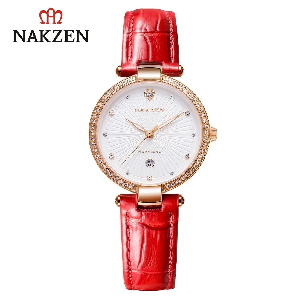 Fashion Women Watches 2021 New Leather Minimalist Watch Ladies Quartz Japan Movement Dress Wrist Watch Clock Montre Femme-6