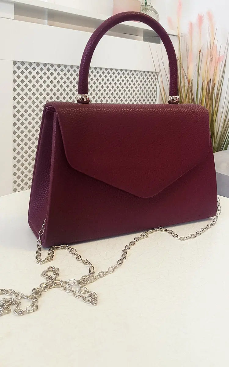 Faux Leather Handbag-10