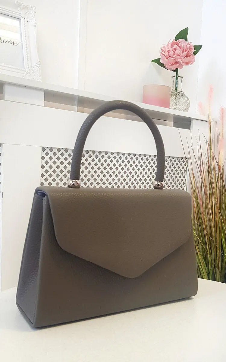 Faux Leather Handbag-3