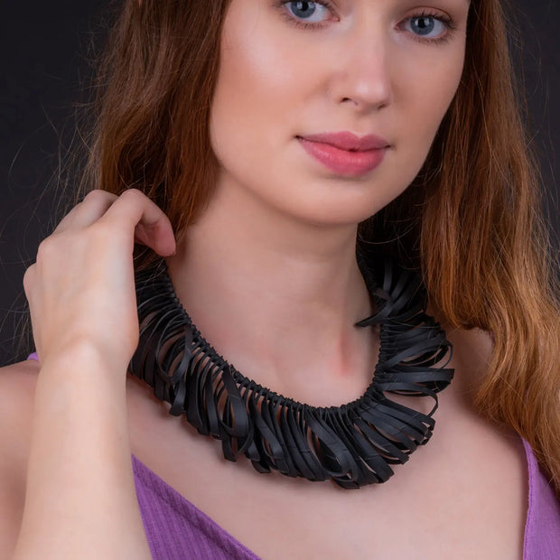 Fay Handcrafted Avant Garde Necklace - Memoriex 