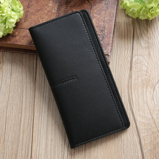 Female Multifunctional Simple Long Student Purse - Memoriex 