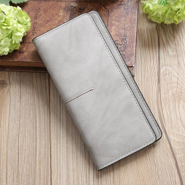 Female Multifunctional Simple Long Student Purse - Memoriex 