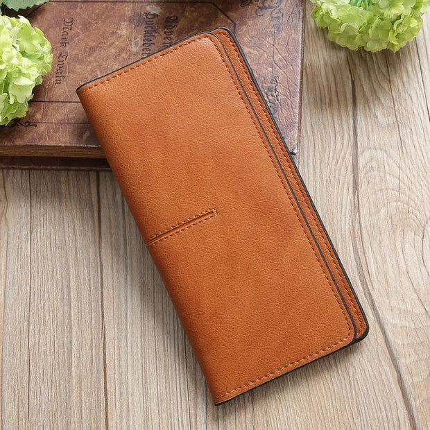 Female Multifunctional Simple Long Student Purse - Memoriex 