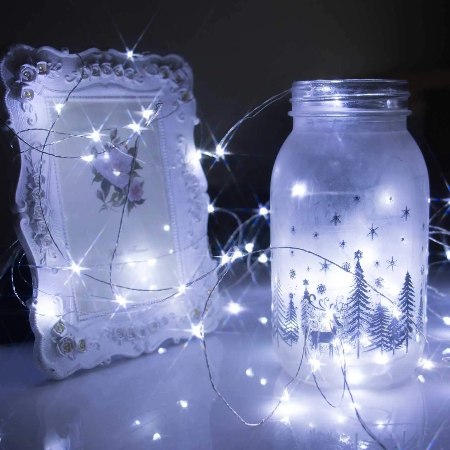 Firefly Starry Lights  Battery Operated Lights Christmas Decoration-2