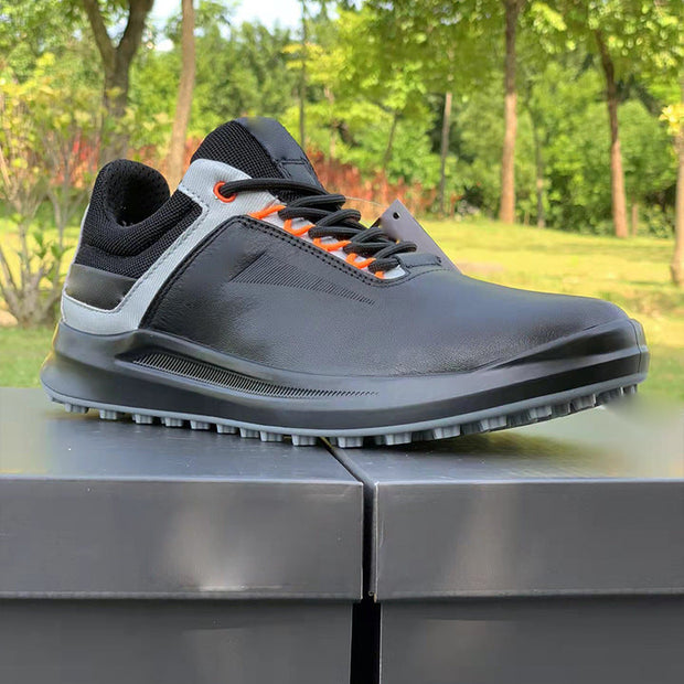 First Layer Calfskin Golf Shoes - Memoriex 
