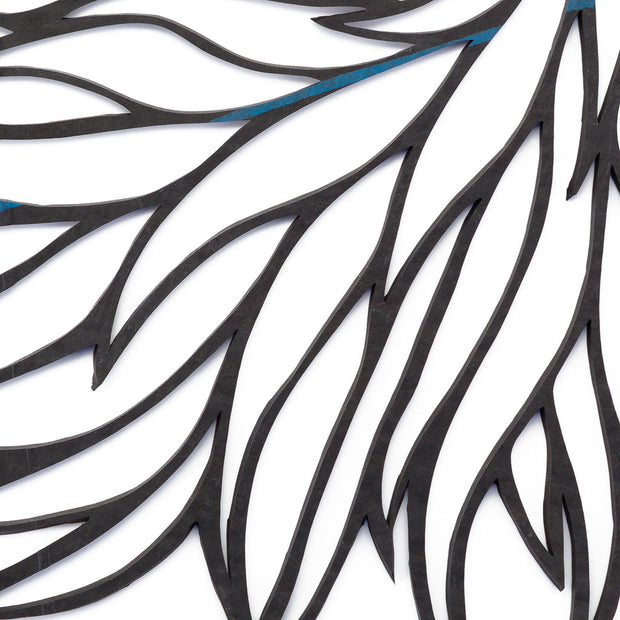 Flame Handmade Upcycle Statement Necklace-4