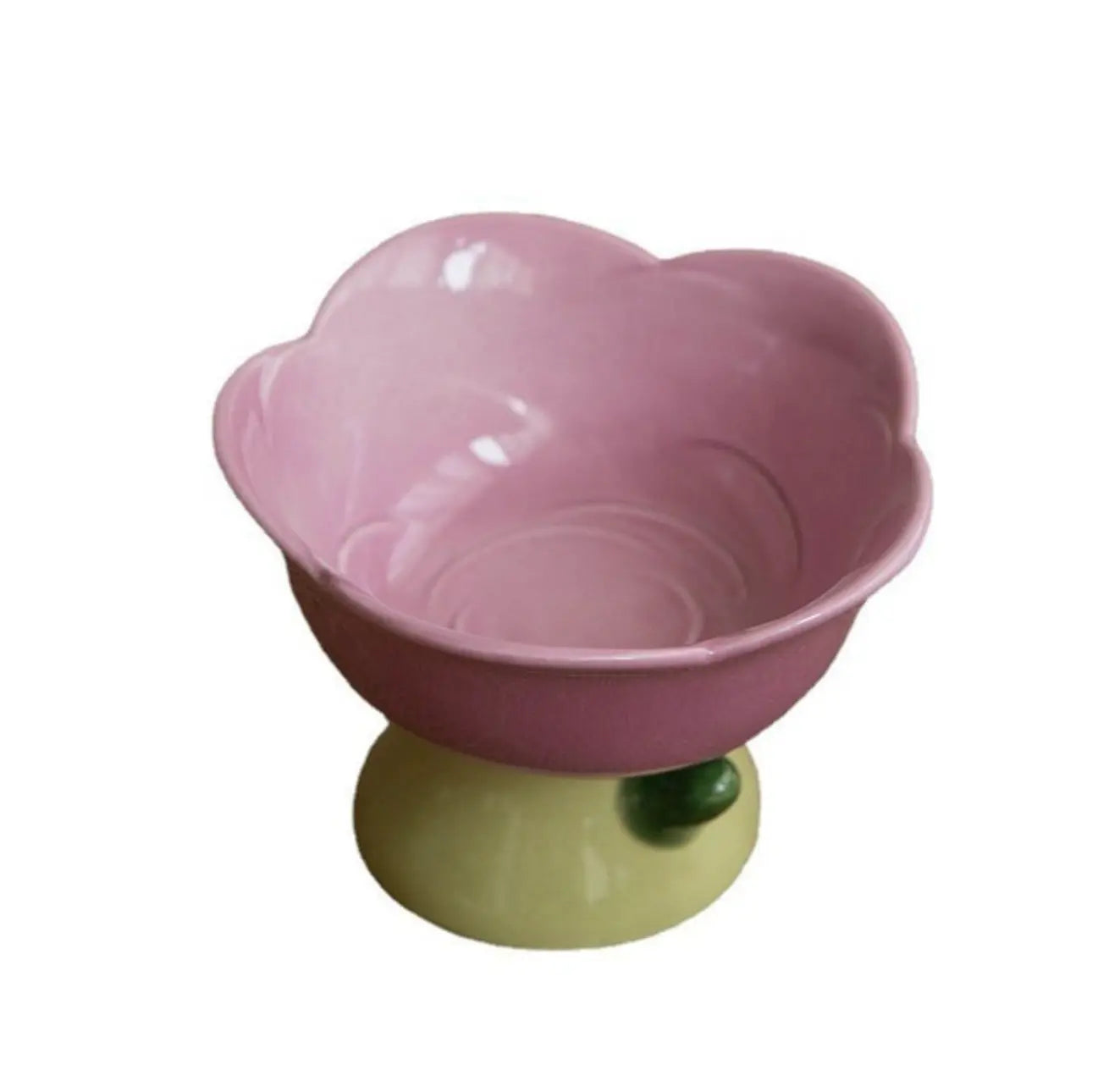 Flower Shape Pet Food Bowl-3