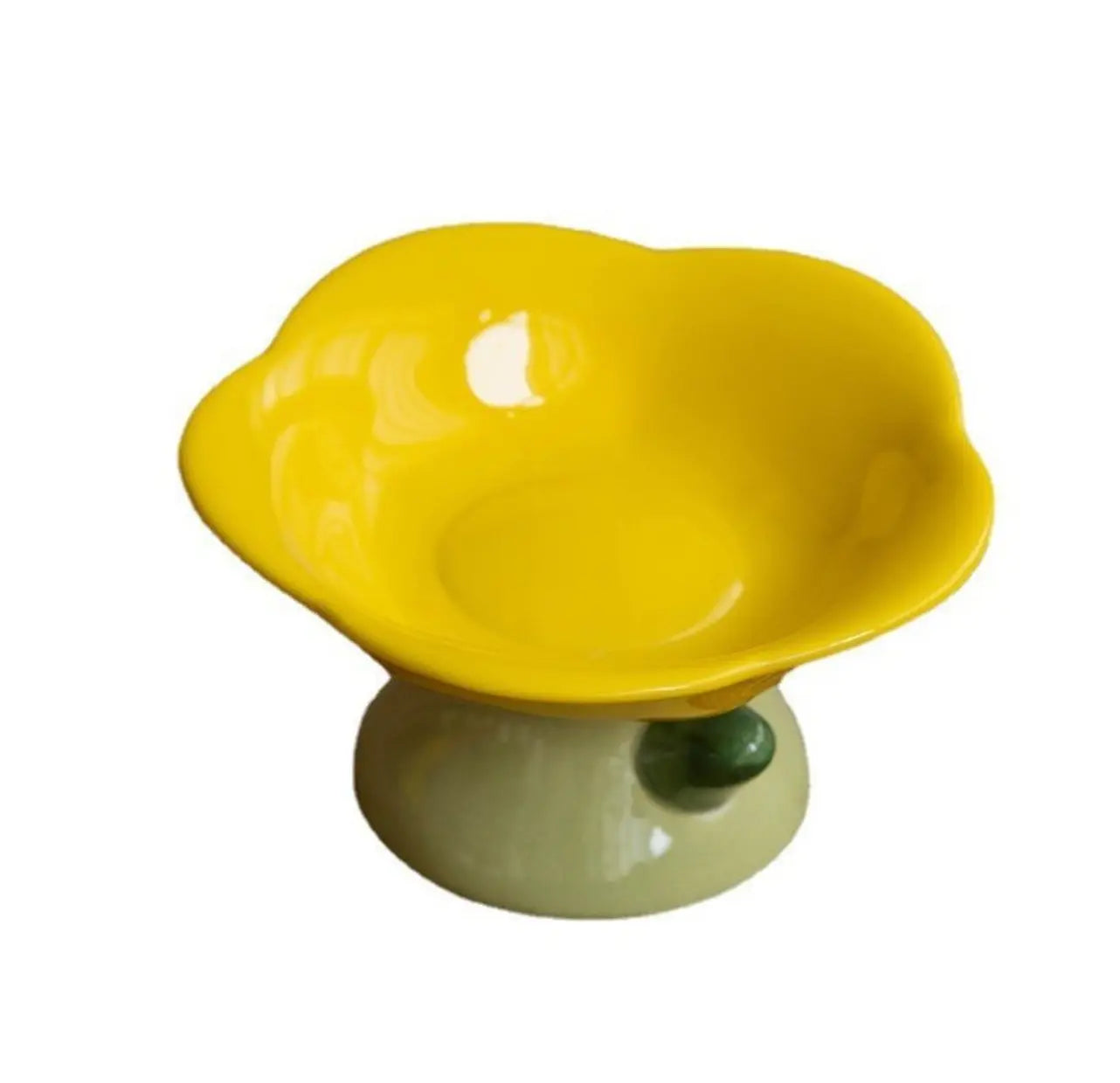 Flower Shape Pet Food Bowl-6