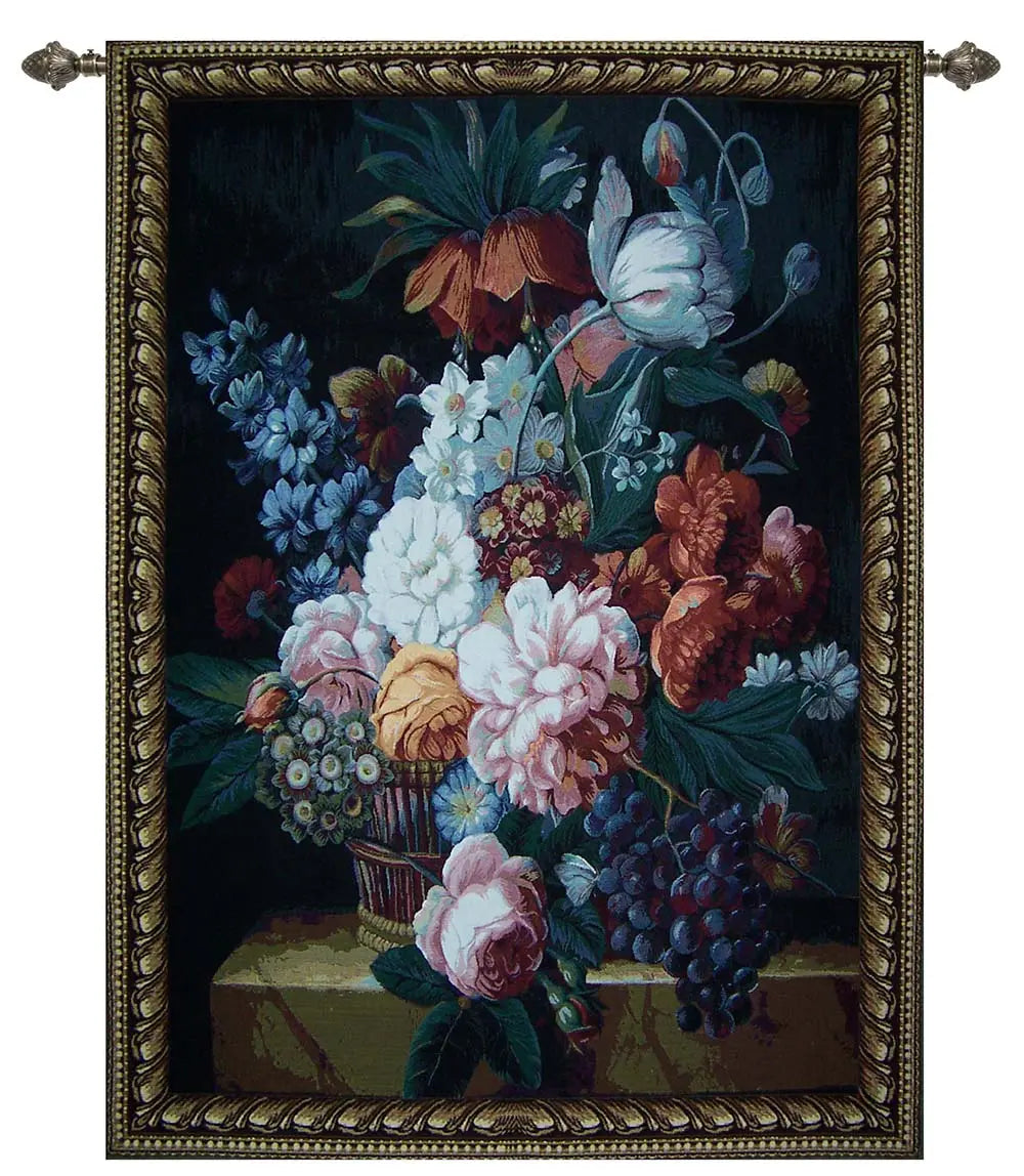 Flower and Grape - Wall Hanging 98cm x 138cm (70 rod)-0