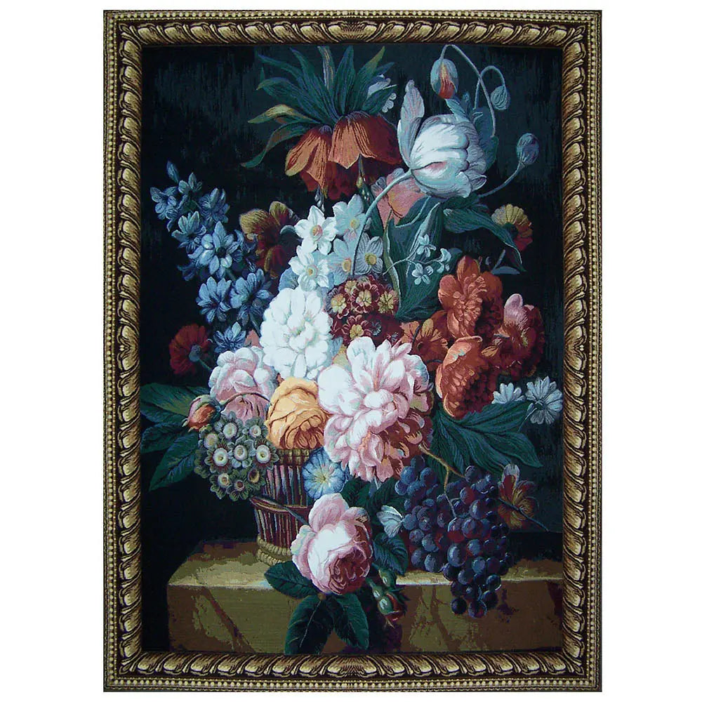 Flower and Grape - Wall Hanging 98cm x 138cm (70 rod)-1