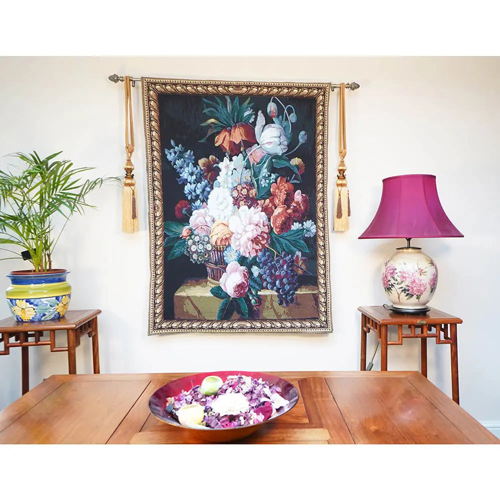 Flower and Grape - Wall Hanging 98cm x 138cm (70 rod)-5