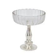 Fluted Glass Display Bowl - Memoriex 