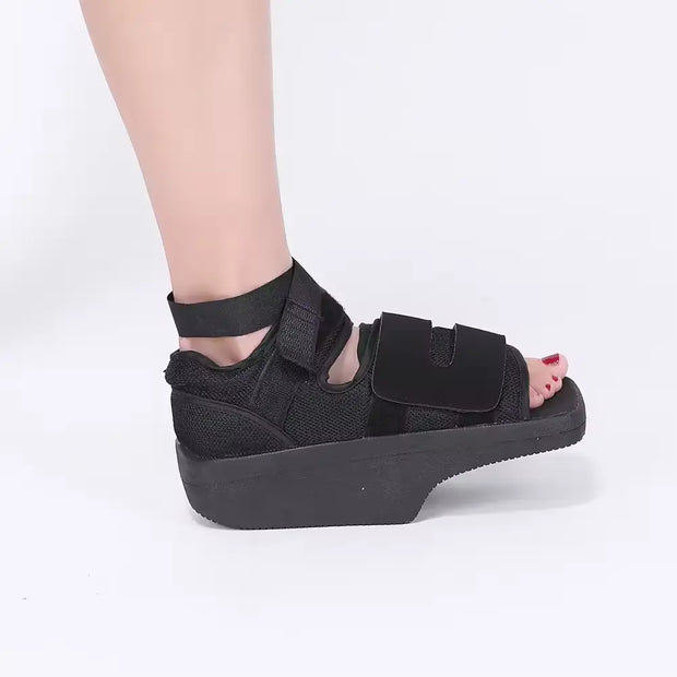Front foot decompression shoes front decompression shoes fracture gypsum shoes non load bearing shoes forefoot fracture fixation - Memoriex 