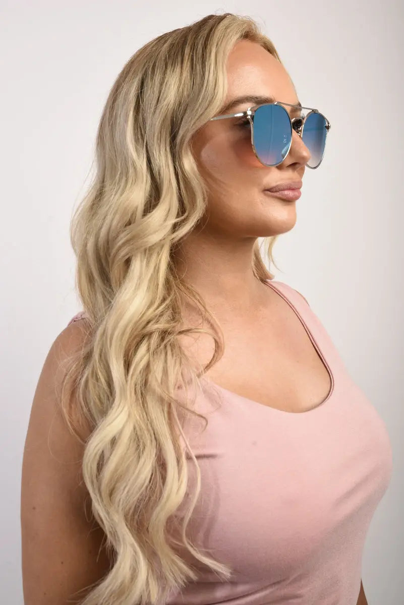 Full Rim Round Sunglasses-3