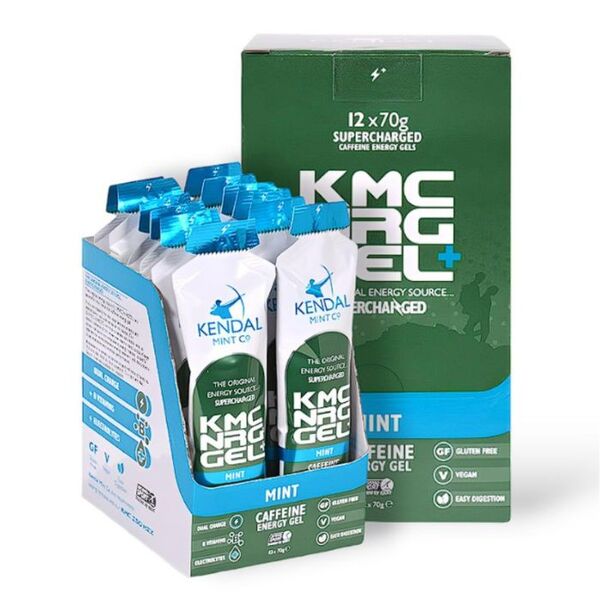 KMC NRG GEL+ Mint Caffeine Energy Gel 70g-5