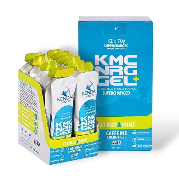 KMC NRG GEL+ Citrus & Mint Caffeine Energy Gel 70g-5