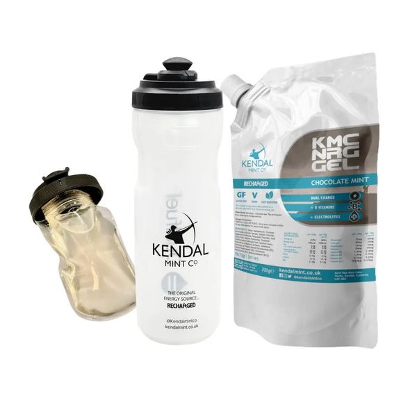 KMC NRG GEL Refillable & DualFuel Bottle Bundle - Chocolate Mint (10 x 70g)-0