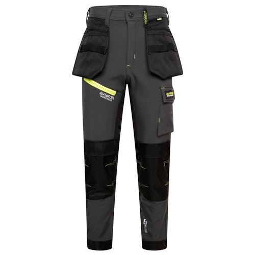 MEN'S SOFTSHELL WORKWEAR TROUSERS - AV061-9