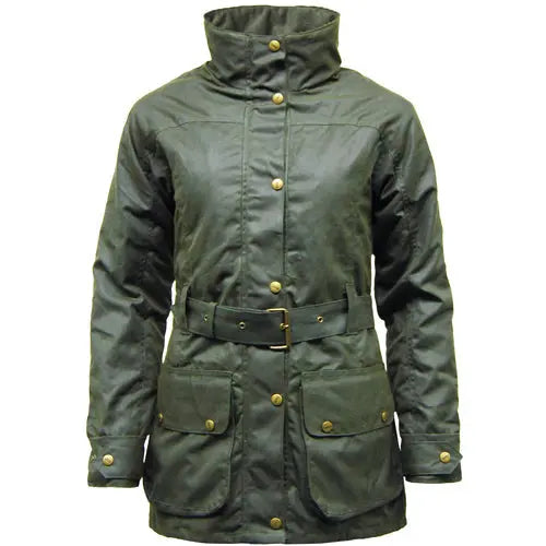 Game Cantrell Padded Antique Waxed Jacket - Memoriex 