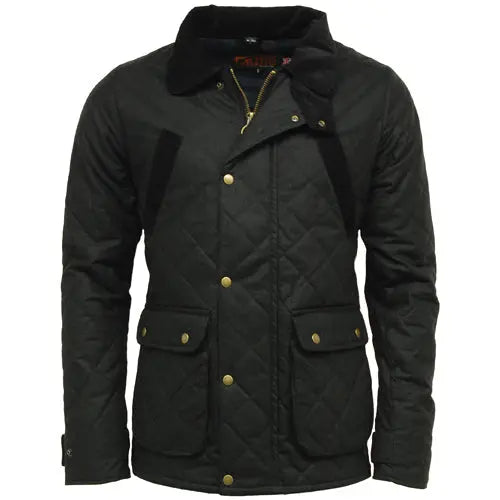 Game Oxford Quilted Wax Jacket - Memoriex 