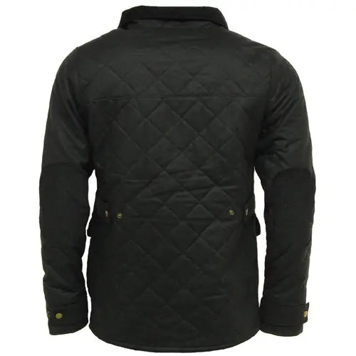 Game Oxford Quilted Wax Jacket - Memoriex 