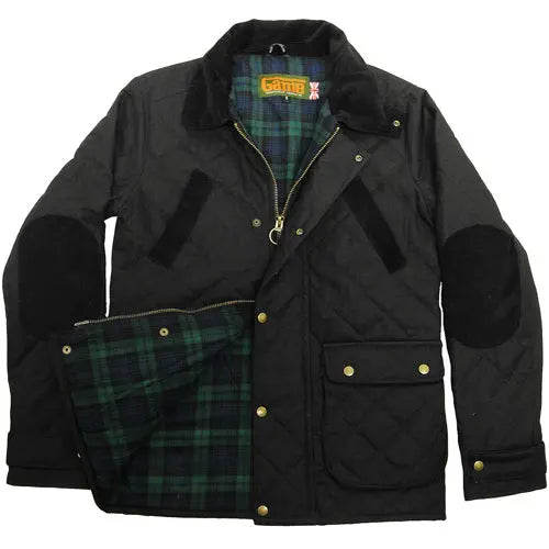 Game Oxford Quilted Wax Jacket - Memoriex 