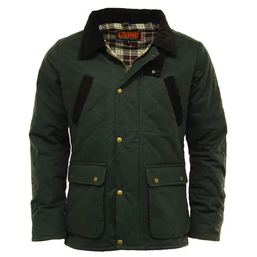 Game Oxford Quilted Wax Jacket - Memoriex 