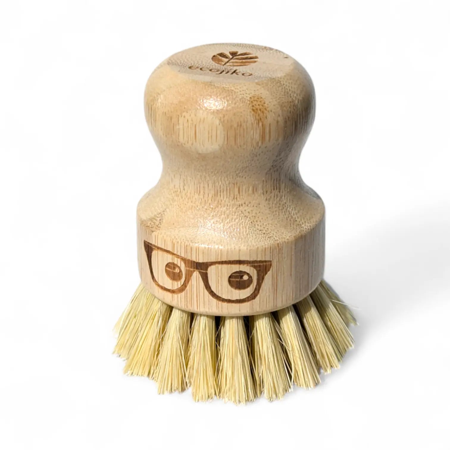 Geeky Pot Scrubber | Fun Sustainable Bamboo Pot Scrubbing Brush-1