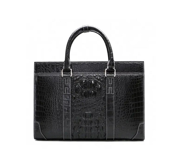 Genuine Crocodile Leather  Briefcase-0