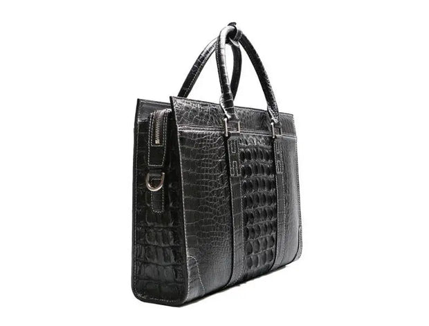 Genuine Crocodile Leather  Briefcase-2