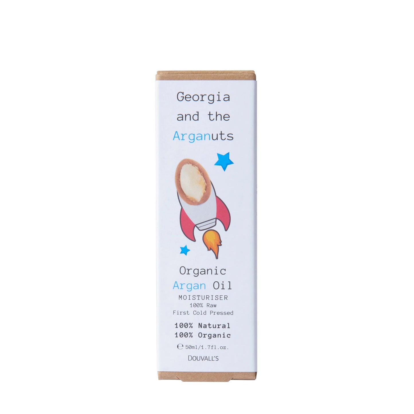 Georgia and the Arganuts Children's Organic Argan Oil Moisturiser 50ml | Nourishing and Soothing Care for Sensitive Skin - Memoriex