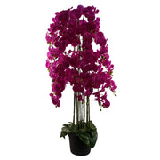 Giant Purple Orchid Plant - Artificial - 189 flowers REAL TOUCH-0