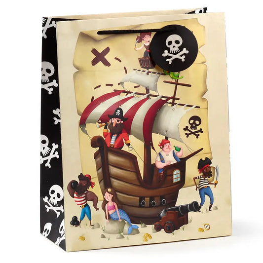 Gift Bag (Large) - Jolly Rogers Pirates GBAG113A-0